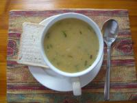 Zelenina na vaření v čočkové polévce