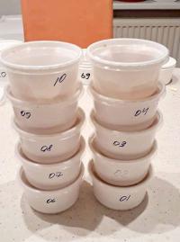 Pěstování sazenic - misky